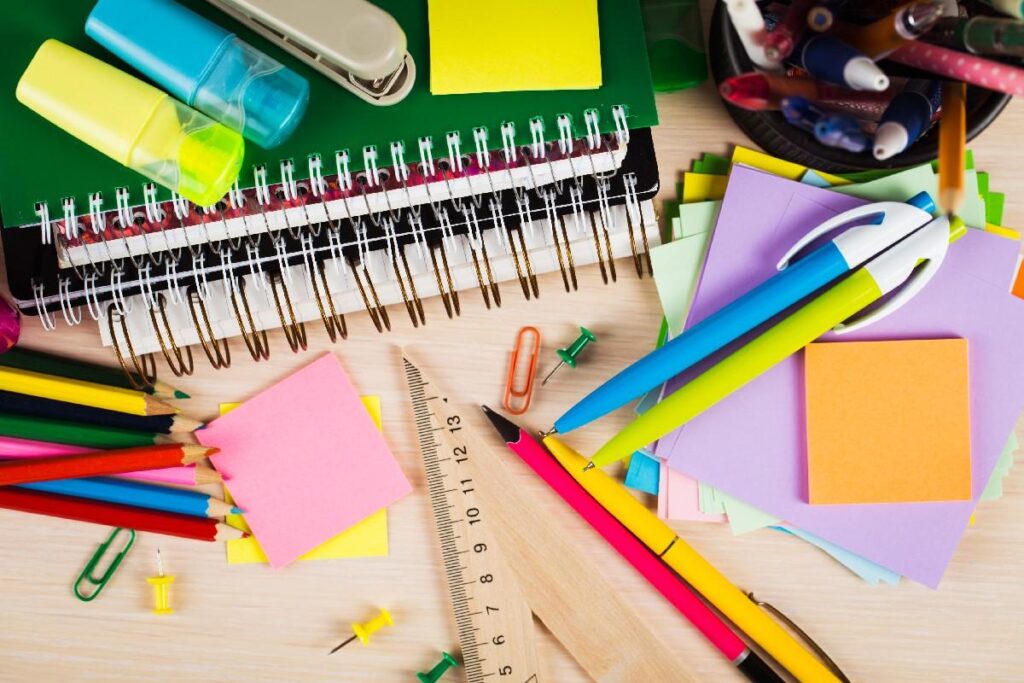 Pens and pencils